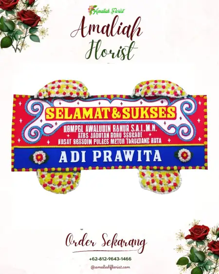 Papan Bunga Ucapan Selamat Bakalankrajan
