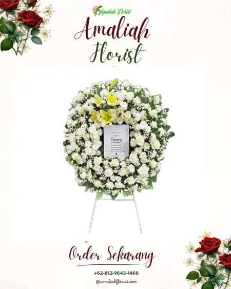 Krans Bunga Duka Bakalankrajan